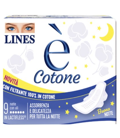 LINES E' COTONE NOTTE 9PZ