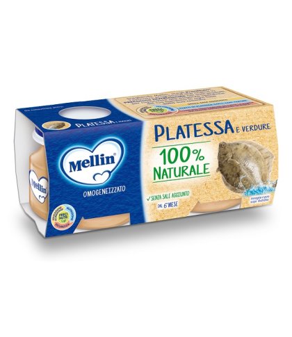 MELLIN OMOG PLATESSA 4X80G