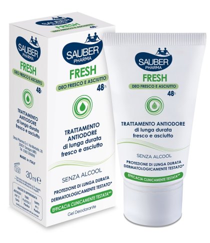 SAUBER FRESH DEO GEL AST 30ML