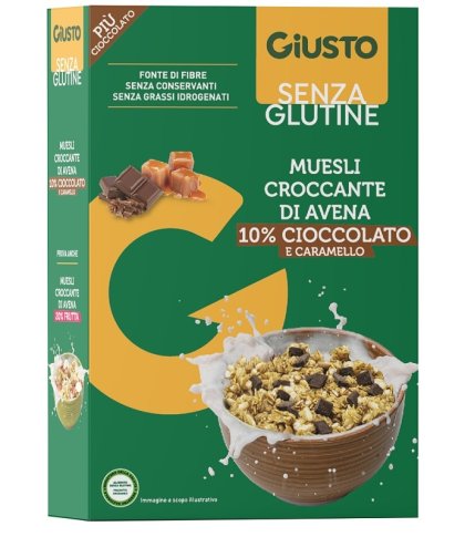 GIUSTO S/G MUESLI AVE/CIOC275G