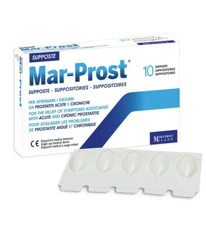 MAR-PROST SUPPOSTE 10PZ