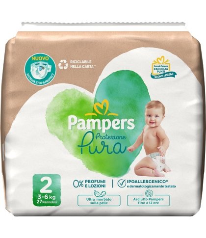PAMPERS PROTEZIONE PURA MIN27P