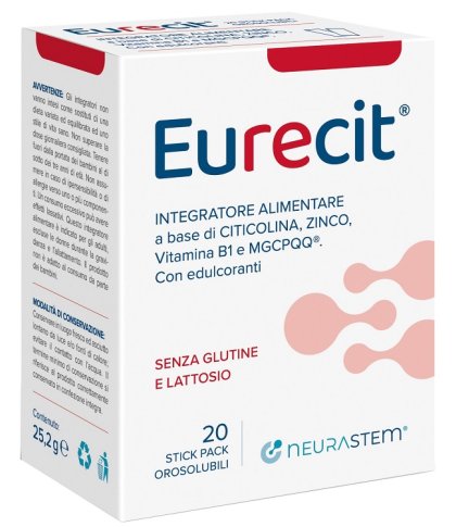 EURECIT 20STICK PACK OROSOLUB