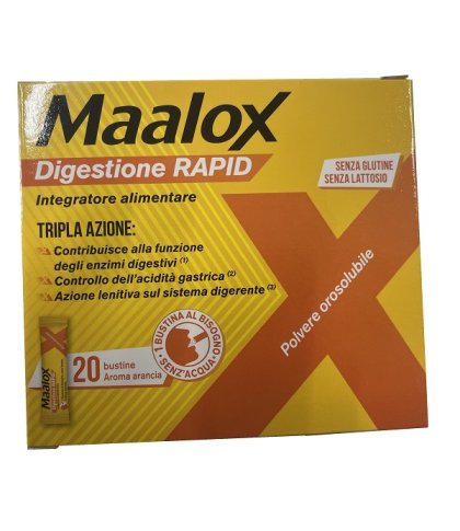 MAALOX DIGESTIONE RAPID 20BUST