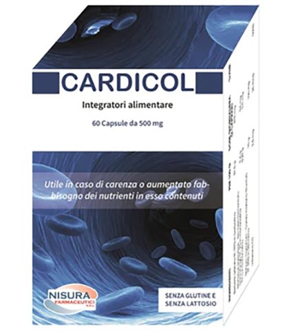 CARDICOL 60CPS 500MG