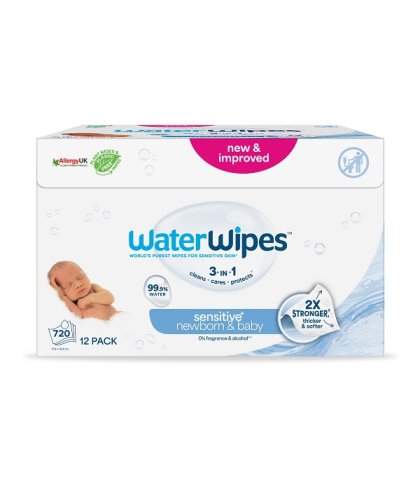 WATERWIPES BABY SALV 12PACK