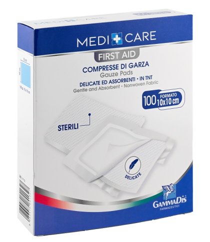 GARZA TNT 10X10CM 100PZ
