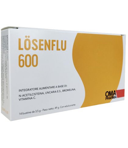 LOSENFLU 600MG 14BUST 3,5G