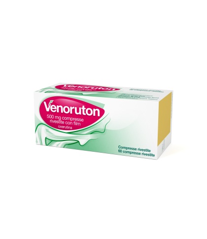 VENORUTON*60CPR RIV 500MG