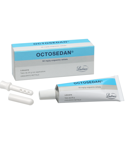 OCTOSEDAN*UNG RETT 25G 50MG/G