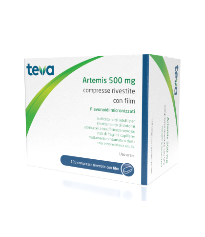 ARTEMIS*120CPR RIV 500MG