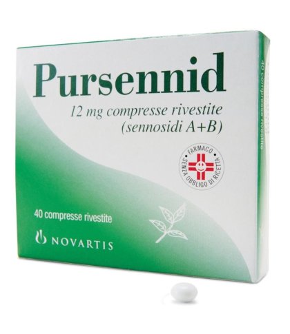 PURSENNID*40CPR RIV 12MG