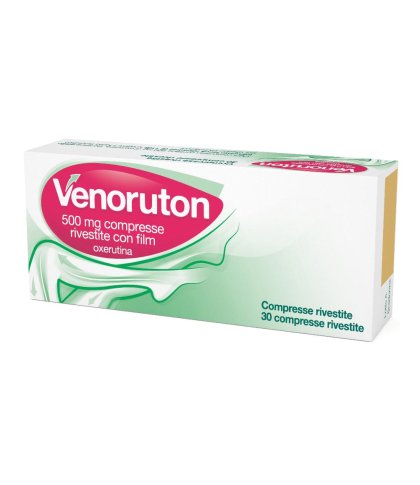 VENORUTON*30CPR RIV 500MG