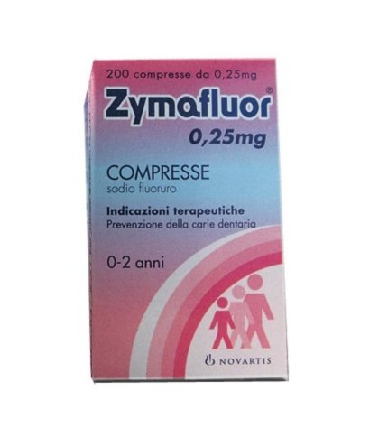 ZYMAFLUOR*200CPR 0,25MG