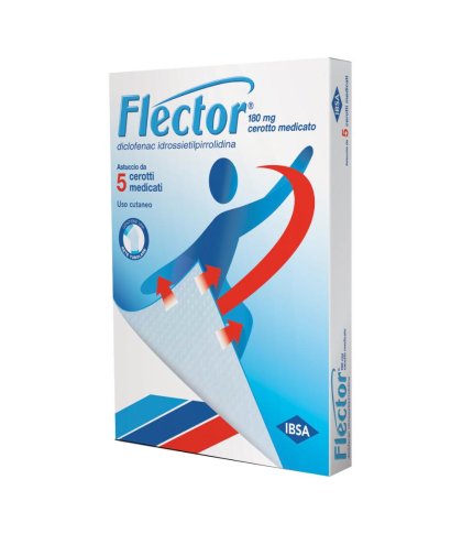 FLECTOR 5 CEROTTI MEDICATI 180MG