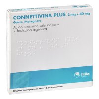 CONNETTIVINA PLUS*10GARZE10x10