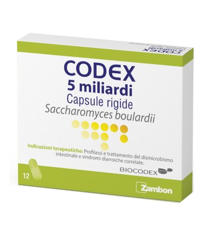CODEX*12CPS 5MLD 250MG