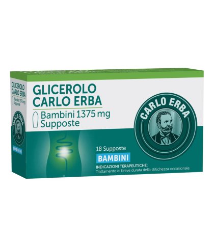 GLICEROLO*BB 18SUPP 1375MG