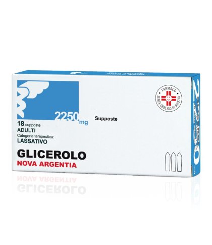 GLICEROLO*AD 18SUPP 2250MG