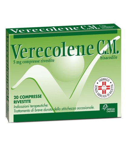 VERECOLENE CM*20CPR RIV 5MG