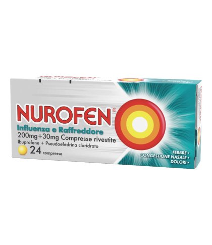 NUROFEN INFLUENZA RAFFR*24CPR