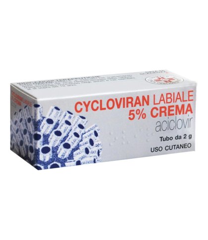 CYCLOVIRAN LABIALE*CREMA 2G 5%