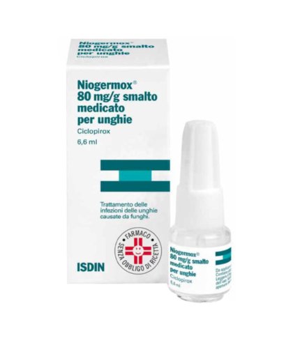 NIOGERMOX*SMALTO UNGHIE 6,6ML