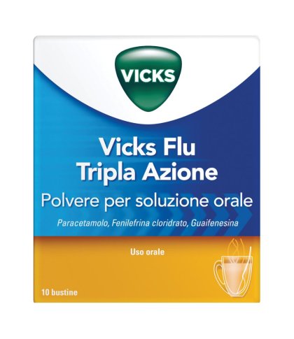 VICKS FLU TRIPLA A*OS POLV10BS