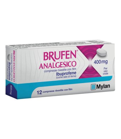 BRUFEN ANALGES*12CPR RIV 400MG