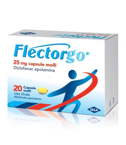 FLECTORGO 20 CAPSULE MOLLI 25MG