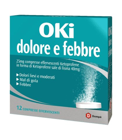 OKI DOLORE E FEBBRE*12CPR EFF