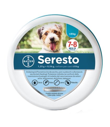 SERESTO*CANI 1,25+0,56G 1-8KG