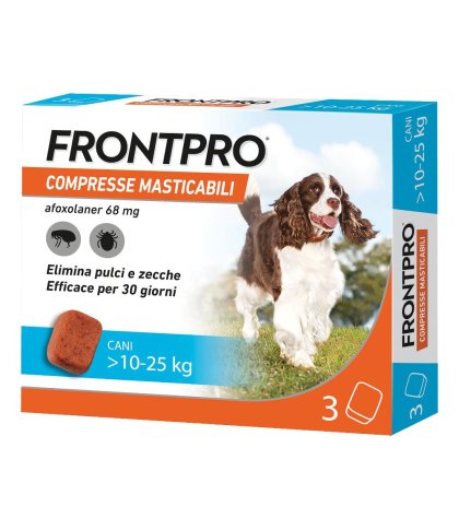 FRONTPRO*3CPR 10-25KG 68MG