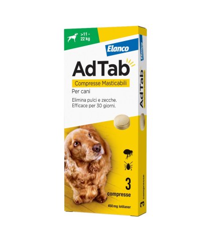 ADTAB*3CPR 450MG CANI 11-22KG