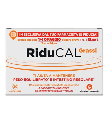 RIDUCAL GRASSI 30CPR