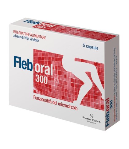 FLEBORAL 5 CPS  300MG