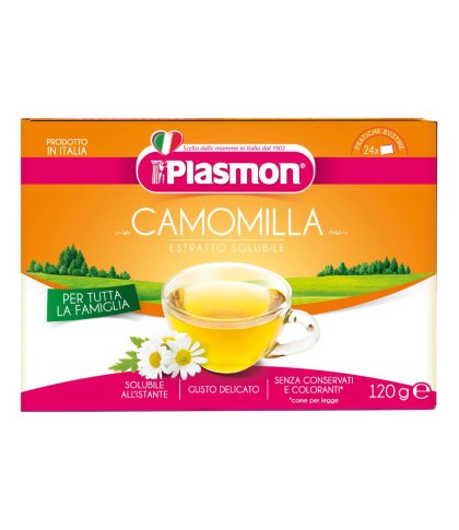 PLASMON TISANA CAMOMILLA 24BUS