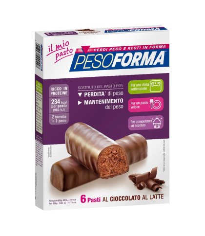 PESOFORMA BARR CIOCC LATTE 12P