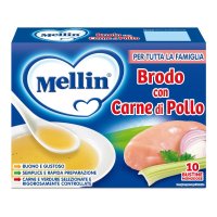 MELLIN BRODO POLLO 10X5G