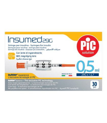 SIR PIC INSUMED 0,5ML G29X12,7