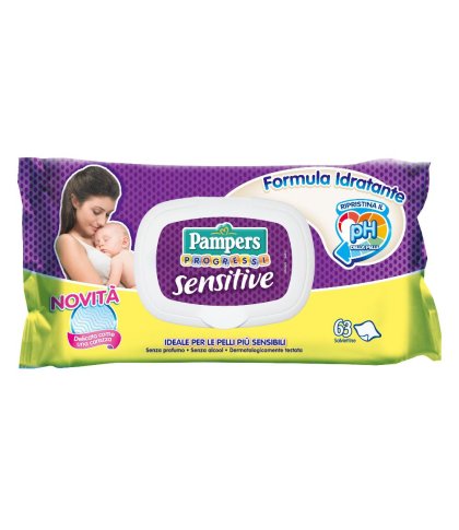 PAMPERS*SALV SENS RIC 63P