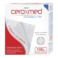 GARZA TNT CEROXMED10X10CM100PZ