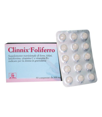 CLINNIX FOLIFERRO 30CPR