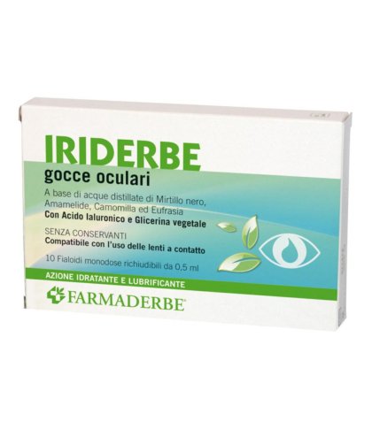 IRIDERBE GOCCE OCUL 10X0,5ML