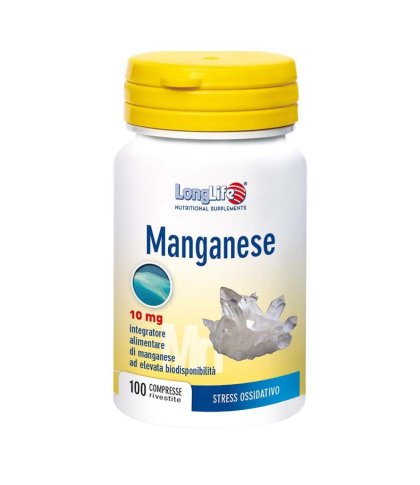 MANGANESE 10MG LONGLIFE 100CPR