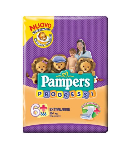 PAMPERS PROGRESSI PLAYTIM XL18