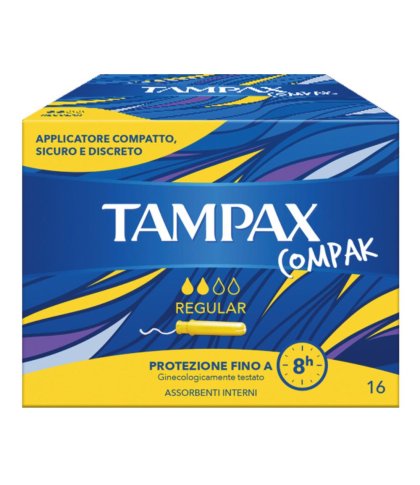 TAMPAX COMPAK REGULAR 16PZ