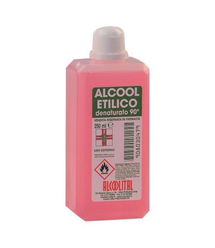 ALCOOL ETIL DENAT 90% 250ML