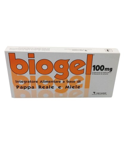 BIOGEL 100 MG 10FLAC+10FLAC