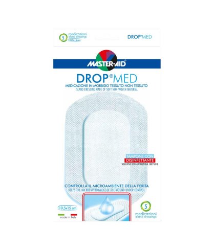 DROP MED* 5CPR 10X15CM 5PZ